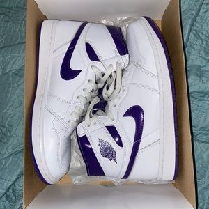 Court Purple Jordan 1s